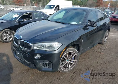 2016 BMW X6 M z USA, uszkodzony, nr VIN 5YMKW8C54G0R43846